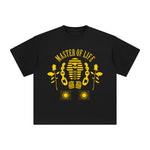 Master of Life Aesthetic Graphic Tee-INNBLAC Fashion Apparel