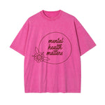 Mental Health Matters Graphic Tee-INNBLAC Fashion Apparel