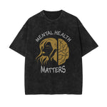 Mental Health Matters Graphic Tee-INNBLAC Fashion Apparel