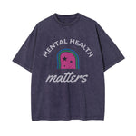 Mental Health Matters Graphic Tee-INNBLAC Fashion Apparel