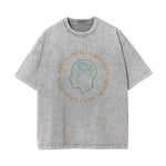 Mental Health Matters Washed Tee-INNBLAC Fashion Apparel
