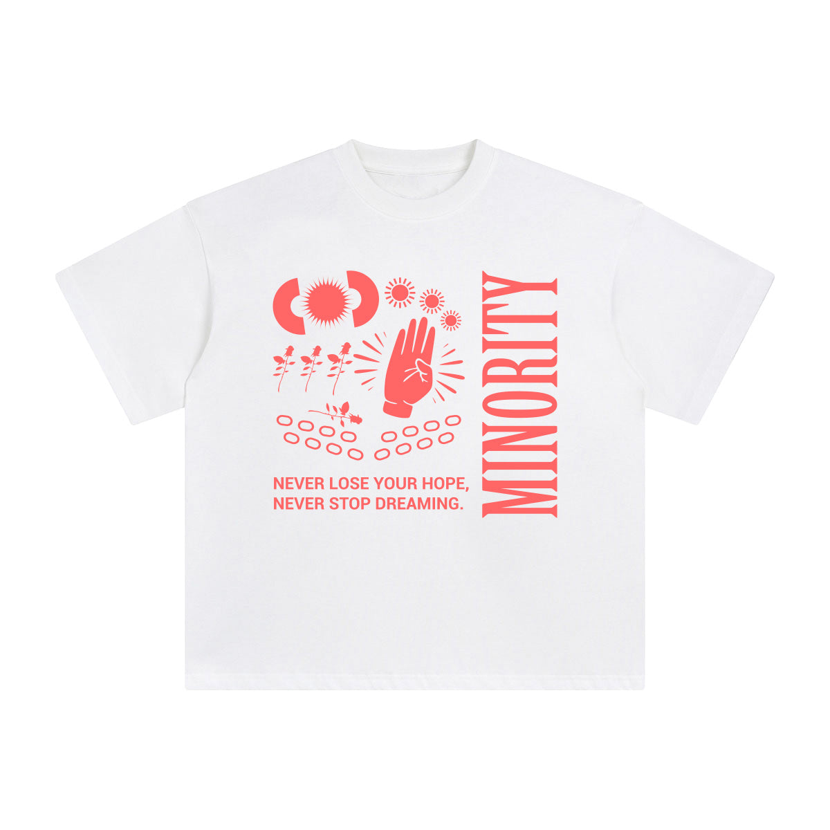 Minority Aesthetic Graphic T Shirt-INNBLAC Fashion Apparel