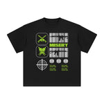 Misery Abstract Graphic Tee-INNBLAC Fashion Apparel