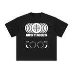 Mistakes Abstract Graphic Tee-INNBLAC Fashion Apparel