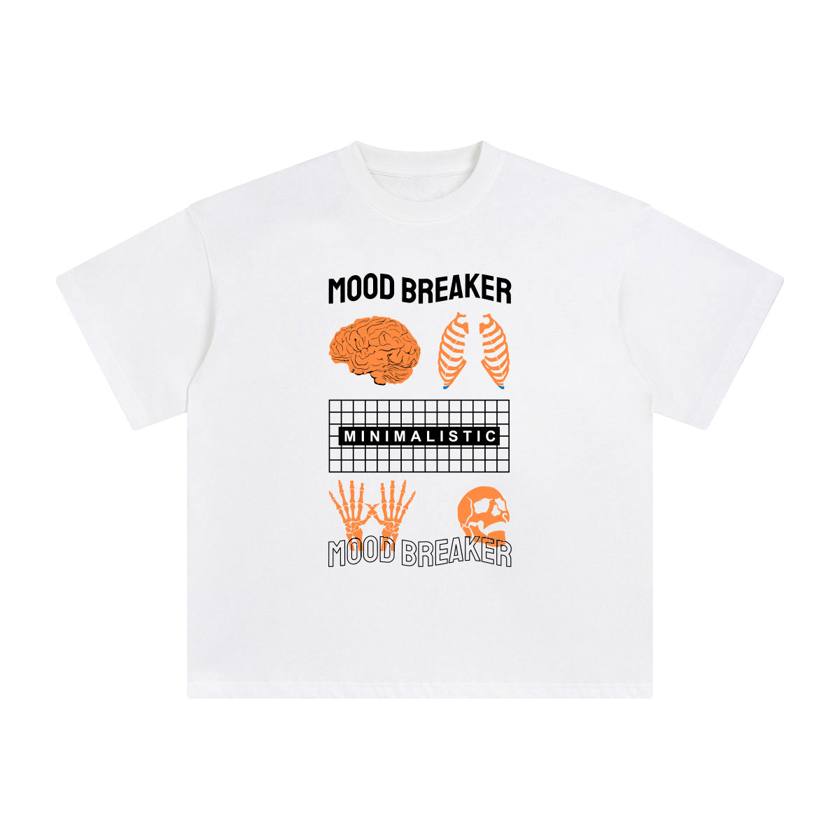 Mood Breaker Abstract Art Graphic Tee-INNBLAC Fashion Apparel