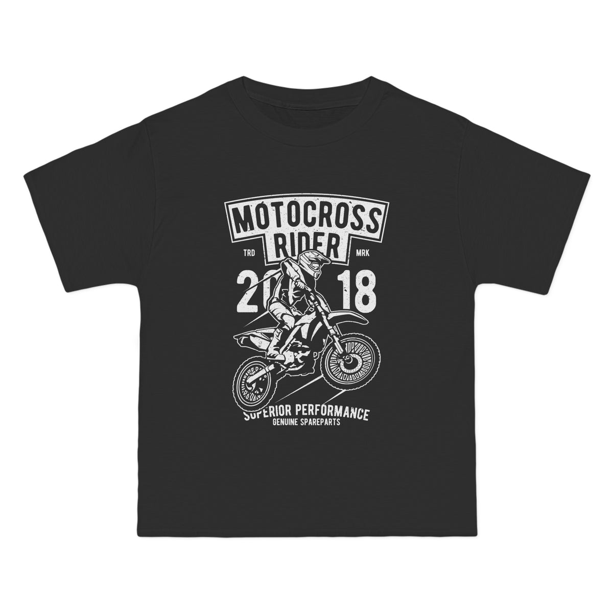 Motocross Rider Retro Graphic Tee-INNBLAC Fashion Apparel