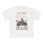 Motor Racer Retro Graphic Tee-INNBLAC Fashion Apparel