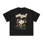 NOT TODAY Glitch Graphic Tee-INNBLAC Fashion Apparel