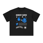 Nobody Cares Abstract Graphic Tee-INNBLAC Fashion Apparel