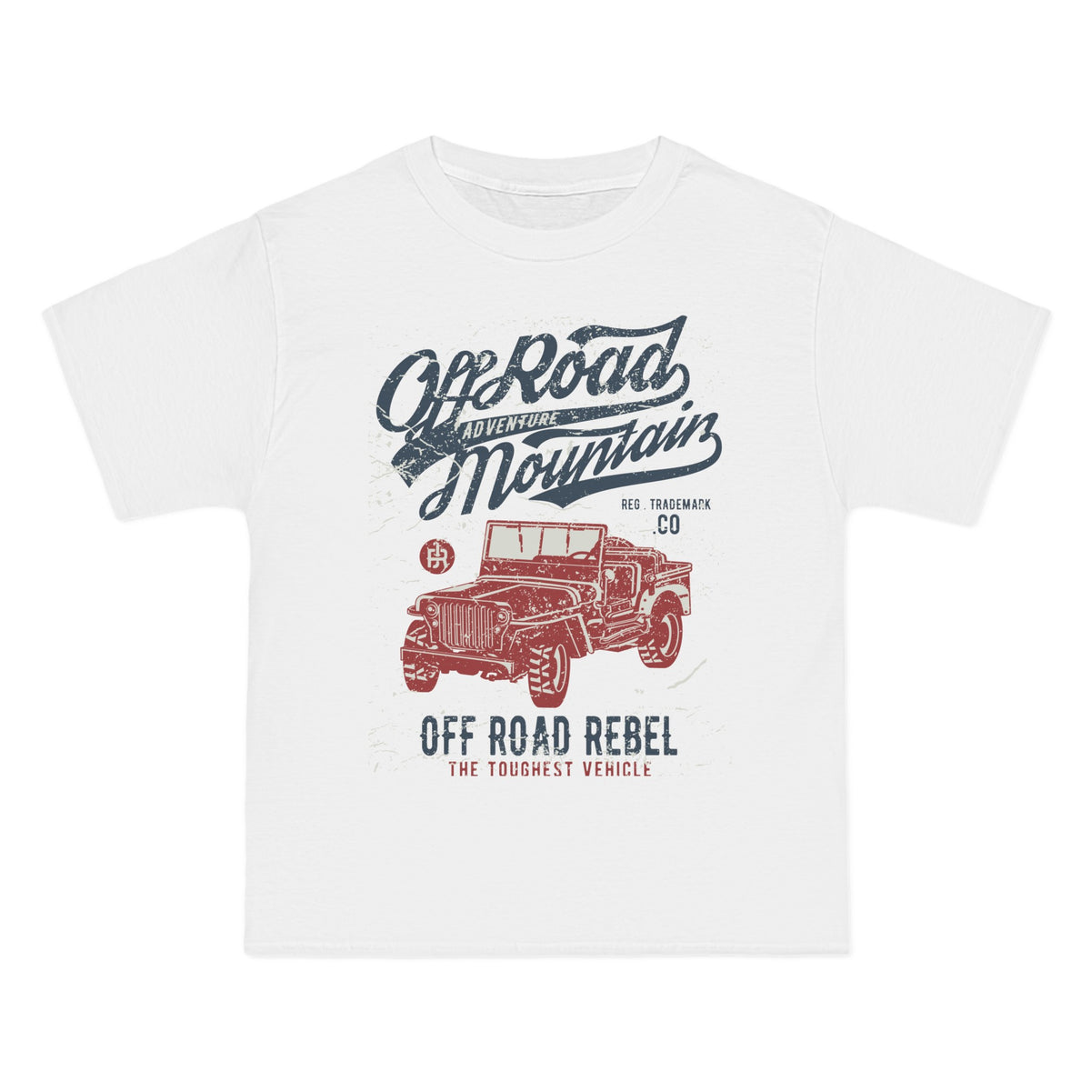 Off Road Jeep Retro Graphic T Shirt-INNBLAC Fashion Apparel