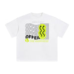 Offer the Happiness Abstract Graphic Tee-INNBLAC Fashion Apparel