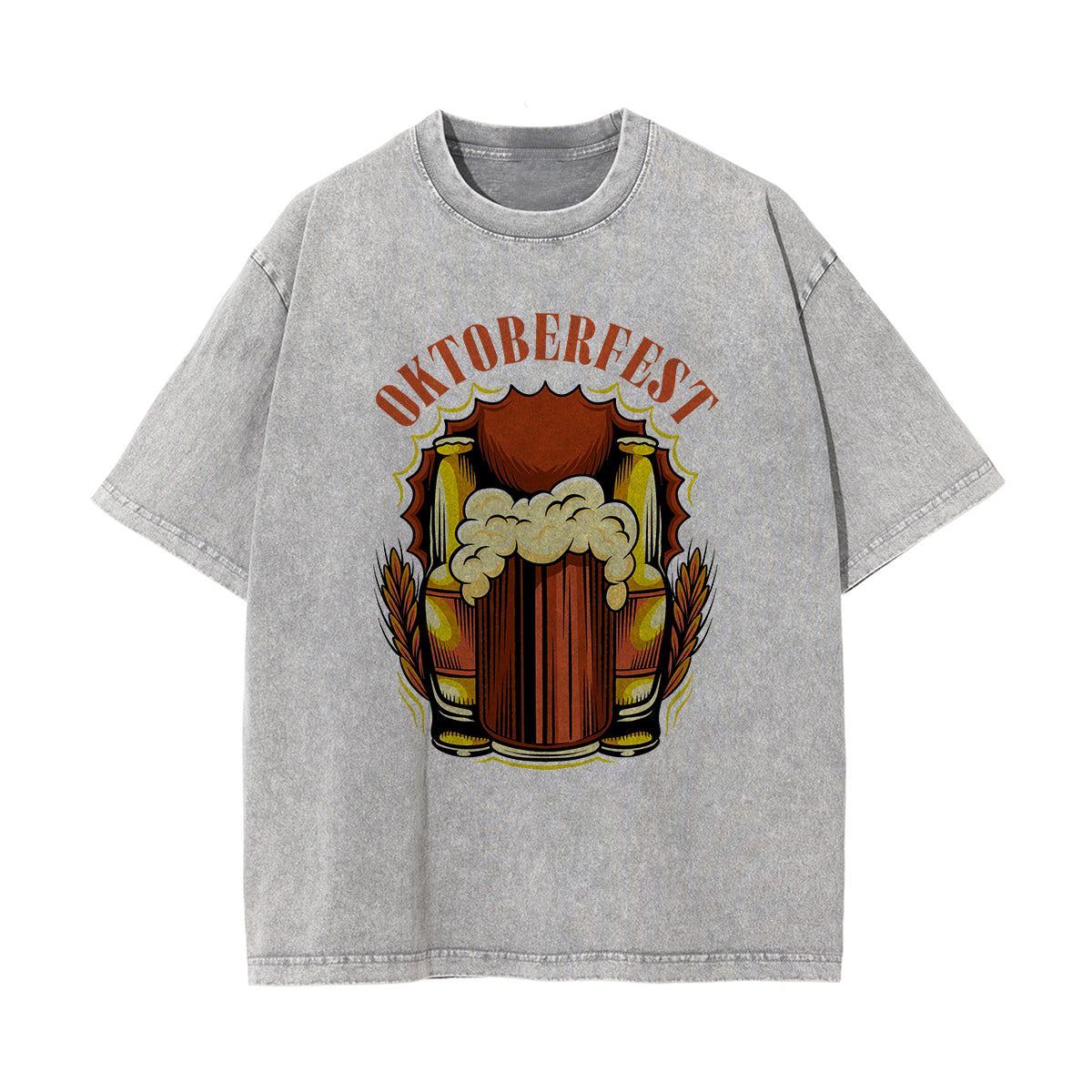 Oktoberfest Retro Graphic T Shirt-INNBLAC Fashion Apparel