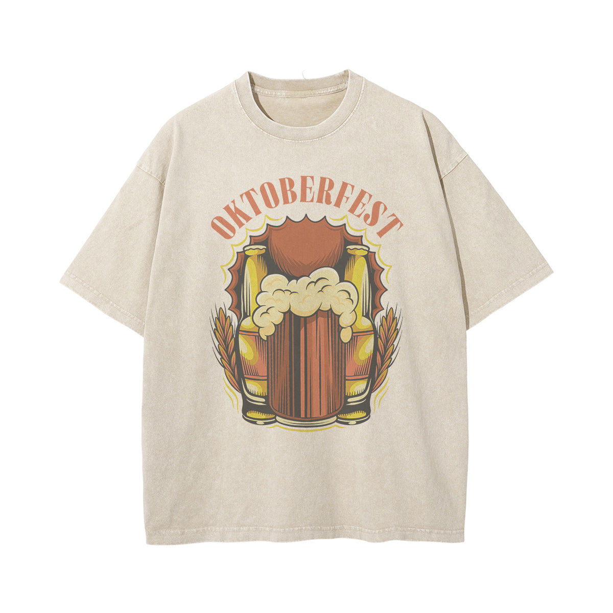 Oktoberfest Retro Graphic T Shirt-INNBLAC Fashion Apparel