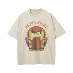 Oktoberfest Retro Graphic T Shirt-INNBLAC Fashion Apparel