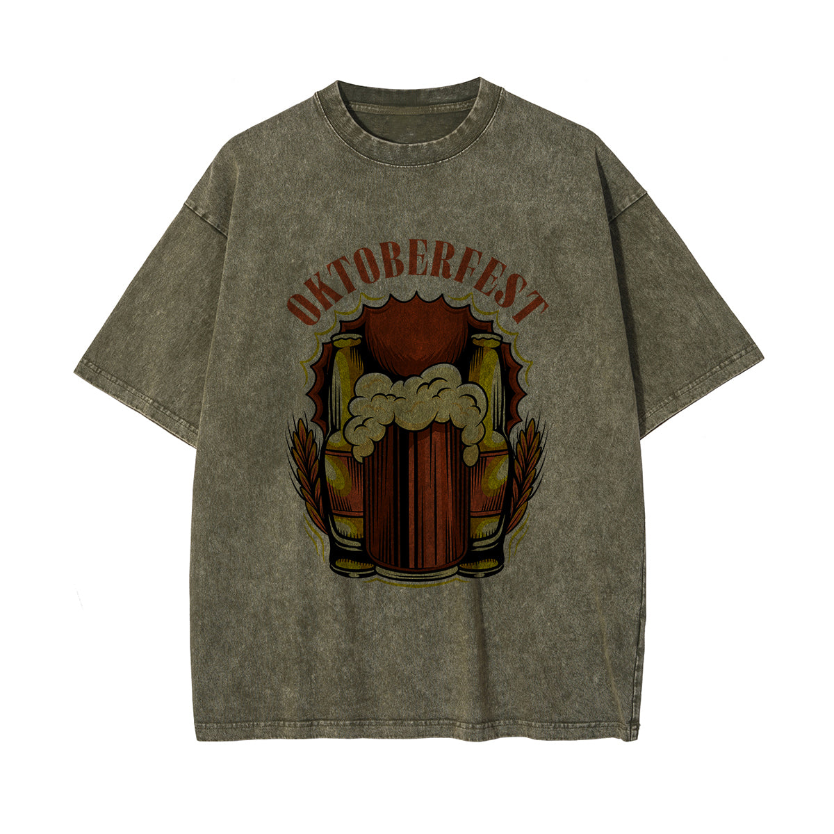 Oktoberfest Retro Graphic T Shirt-INNBLAC Fashion Apparel