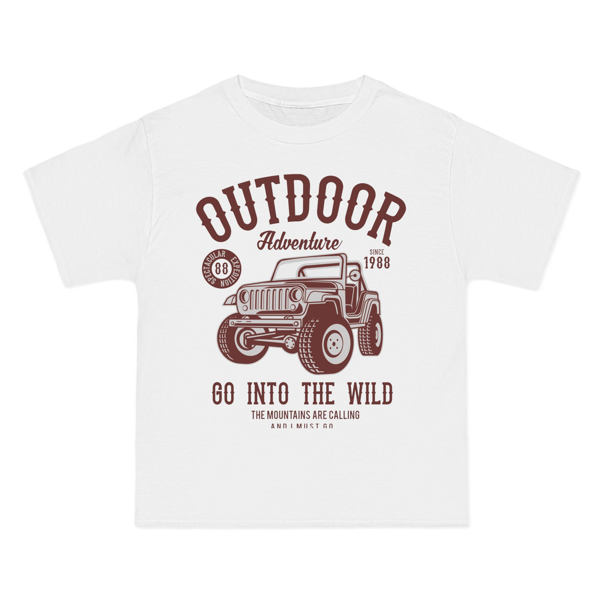 Outdoor Adventure Graphic T Shirt-INNBLAC Fashion Apparel