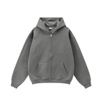 Oversized Full Zip Hoodie-INNBLAC Fashion Apparel