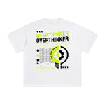 Overthinker Abstract Graphic Tee-INNBLAC Fashion Apparel