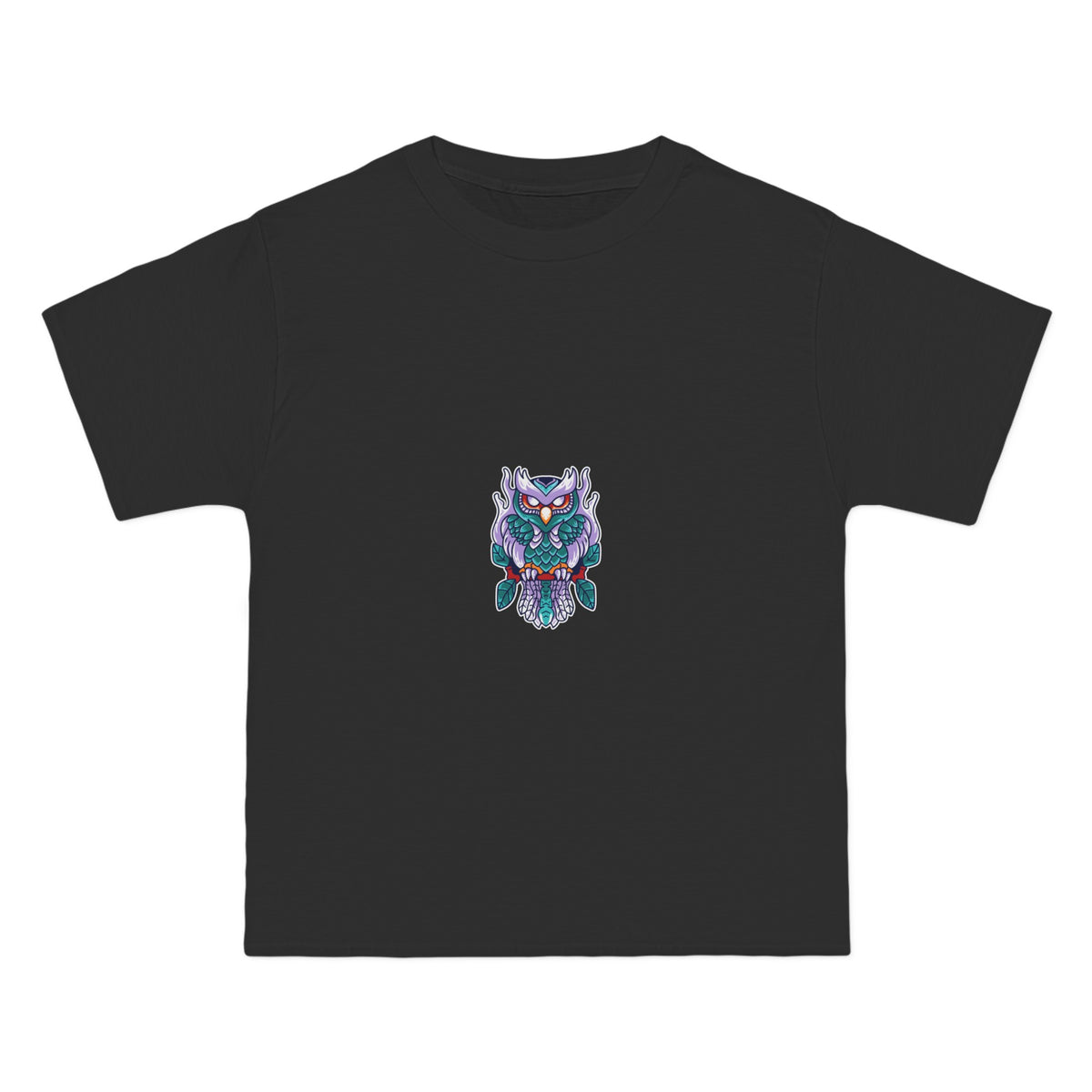 Owl Cartoon Graphic T Shirt-INNBLAC Fashion Apparel