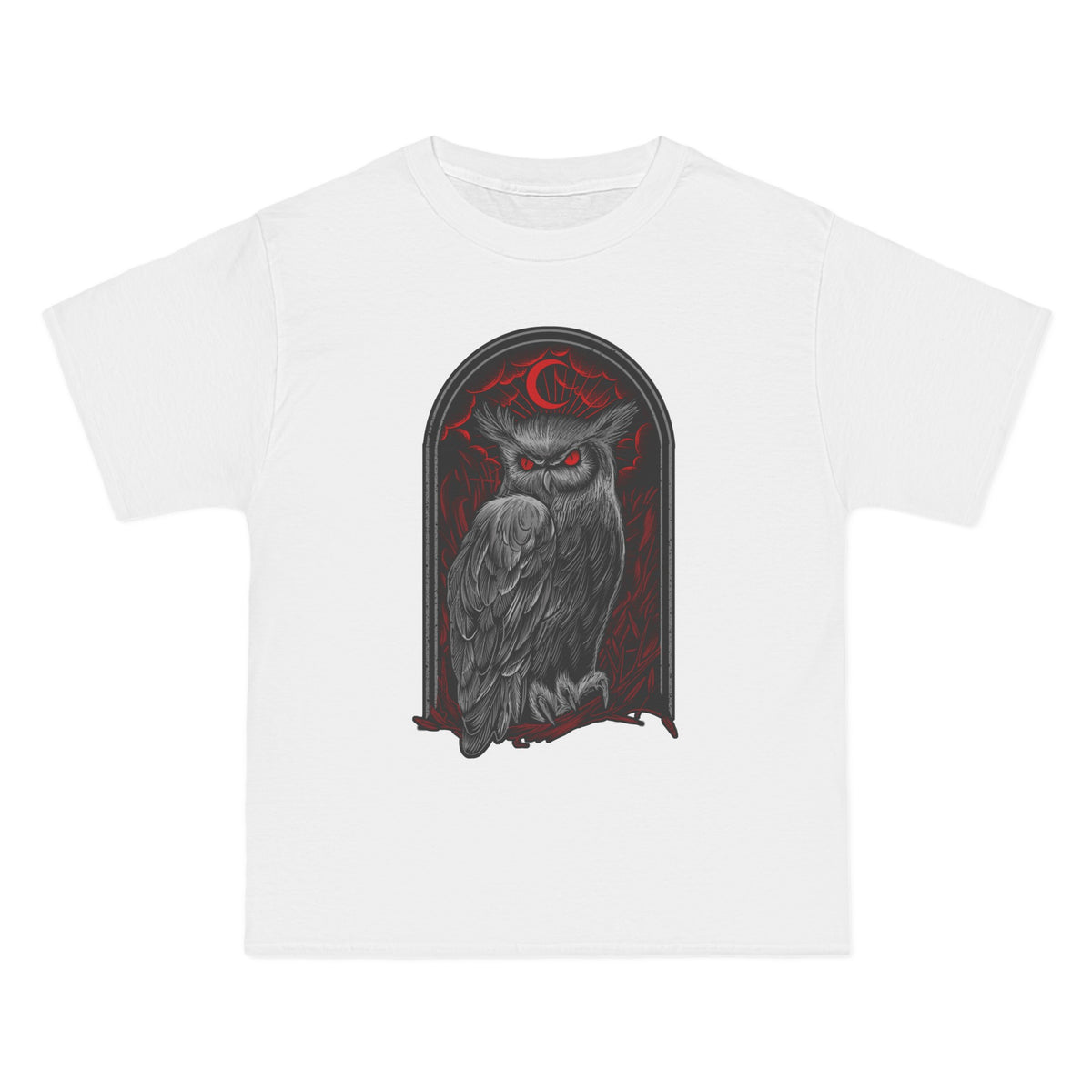 Owl Graphic T Shirt-INNBLAC Fashion Apparel