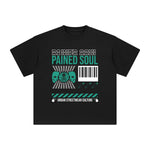 Pained Soul Abstract Graphic T Shirt-INNBLAC Fashion Apparel