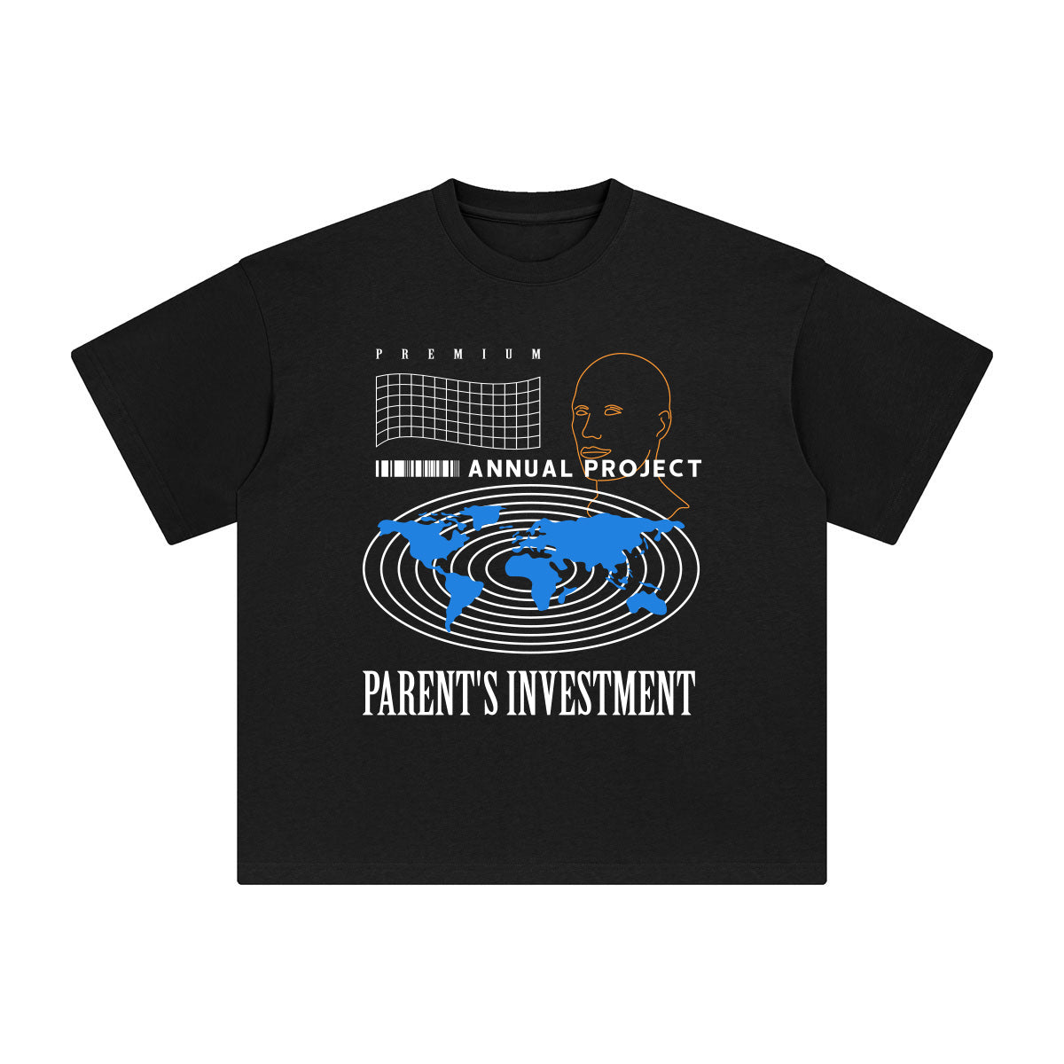 Parents Investment Abstract Graphic Tee-INNBLAC Fashion Apparel