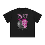 Past Remover Abstract Graphic Tee-INNBLAC Fashion Apparel