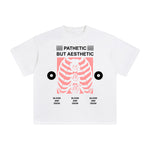 Pathetic But Aesthetic Abstract Graphic Tee-INNBLAC Fashion Apparel