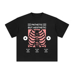 Pathetic But Aesthetic Abstract Graphic Tee-INNBLAC Fashion Apparel