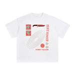 Peace Hunter Abstract Graphic Tee-INNBLAC Fashion Apparel