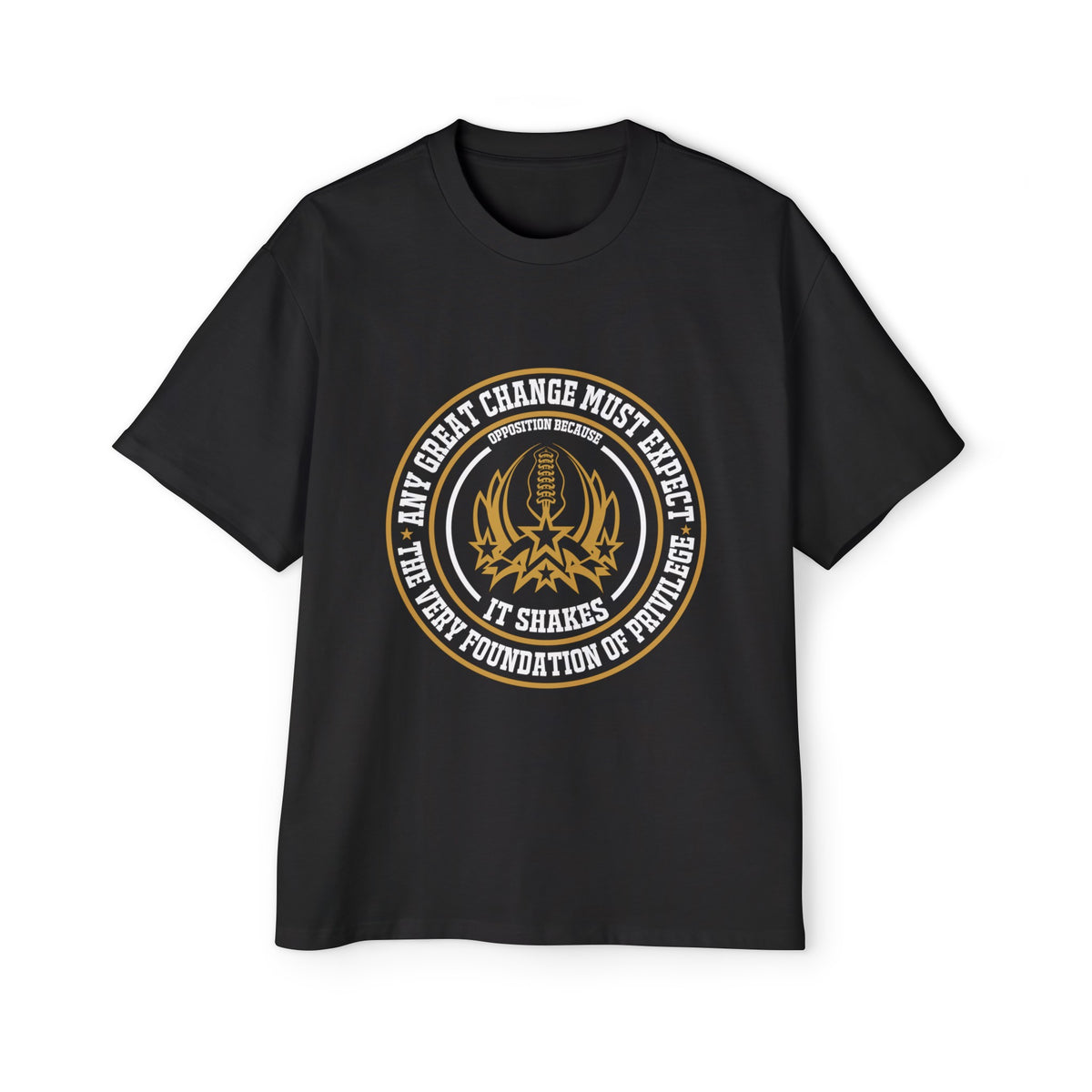Philosophical Slogan Graphic Tee-INNBLAC Fashion Apparel