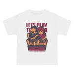 Play Game Japanese Kanji Graphic Tee-INNBLAC Fashion Apparel