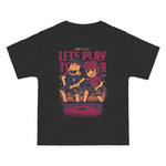 Play Game Japanese Kanji Graphic Tee-INNBLAC Fashion Apparel