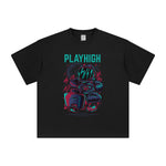 Playhigh Aesthetic Graphic T Shirt-INNBLAC Fashion Apparel