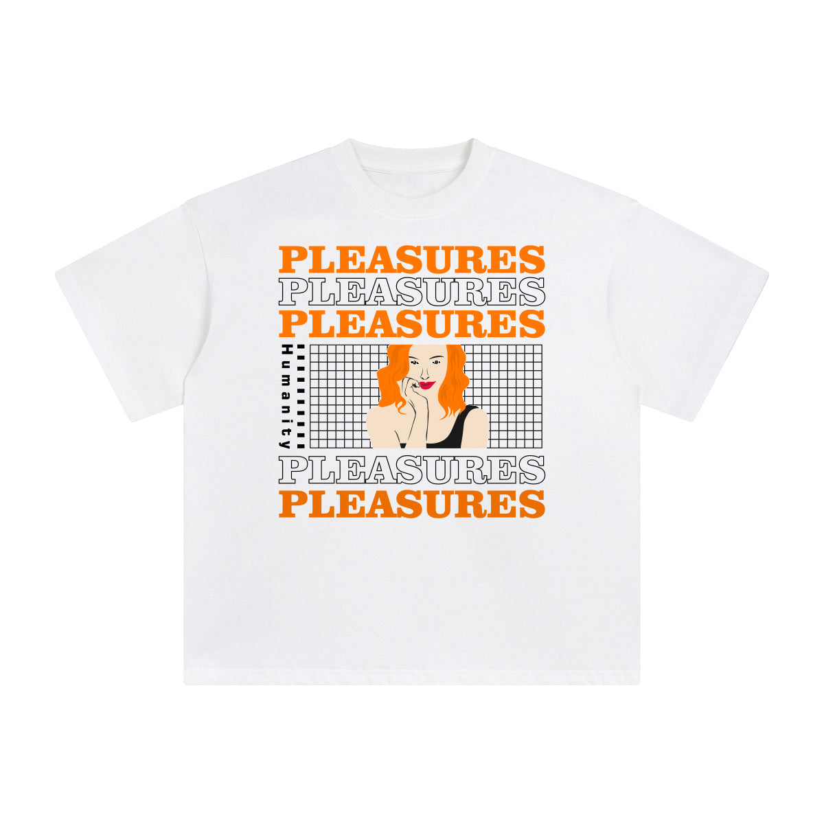 Pleasures Abstract Graphic Tee-INNBLAC Fashion Apparel