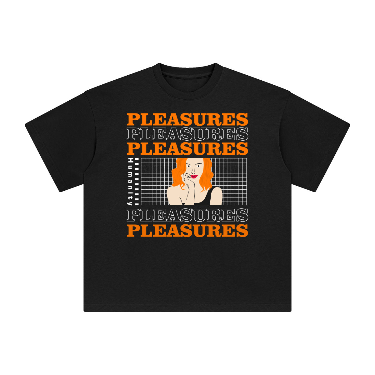 Pleasures Abstract Graphic Tee-INNBLAC Fashion Apparel