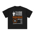 Politics Observer Abstract Graphic Tee-INNBLAC Fashion Apparel