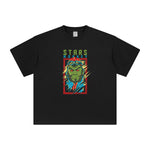 Pop Style Stars Monkey Graphic Tee-INNBLAC Fashion Apparel