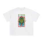 Pop Style Stars Monkey Graphic Tee-INNBLAC Fashion Apparel