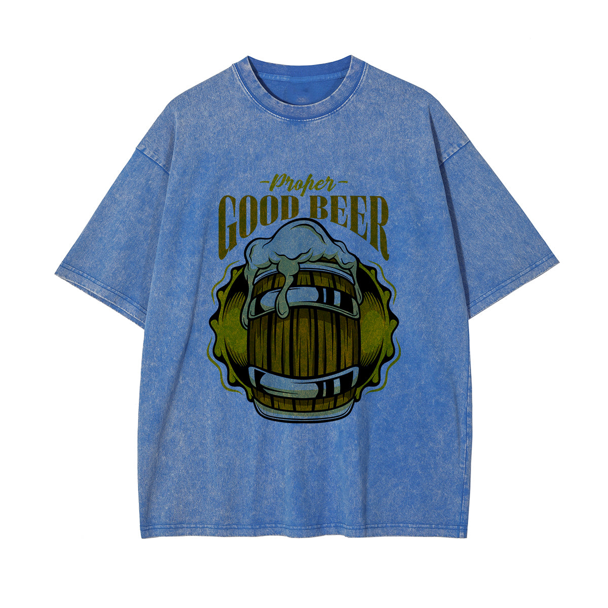 Proper Good Beer Graphic Tee-INNBLAC Fashion Apparel