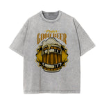 Proper Good Beer Graphic Tee-INNBLAC Fashion Apparel