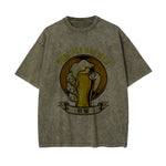 Proudly Brewed Stone Washed Tee-INNBLAC Fashion Apparel