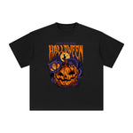 Pumpkin Lantern Halloween Graphic T Shirt-INNBLAC Fashion Apparel