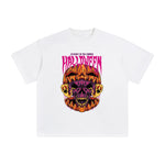 Pumpkin Lantern Halloween Graphic T Shirt-INNBLAC Fashion Apparel