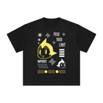 Push Your Limit Abstract Graphic Tee-INNBLAC Fashion Apparel
