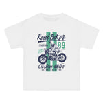Real Biker Retro Graphic Tee-INNBLAC Fashion Apparel