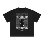 Reflection Abstract Graphic Tee-INNBLAC Fashion Apparel