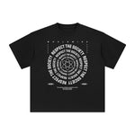 Respect the Society Abstract Graphic Tee-INNBLAC Fashion Apparel