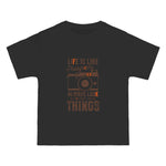 Retro Camera Aesthetic Graphic T Shirt-INNBLAC Fashion Apparel