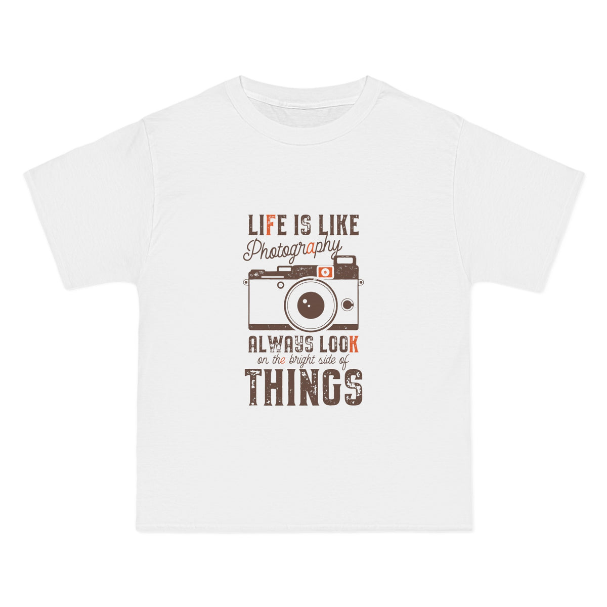 Retro Camera Aesthetic Graphic T Shirt-INNBLAC Fashion Apparel